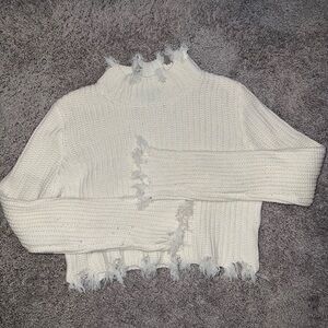 Cropped sweater